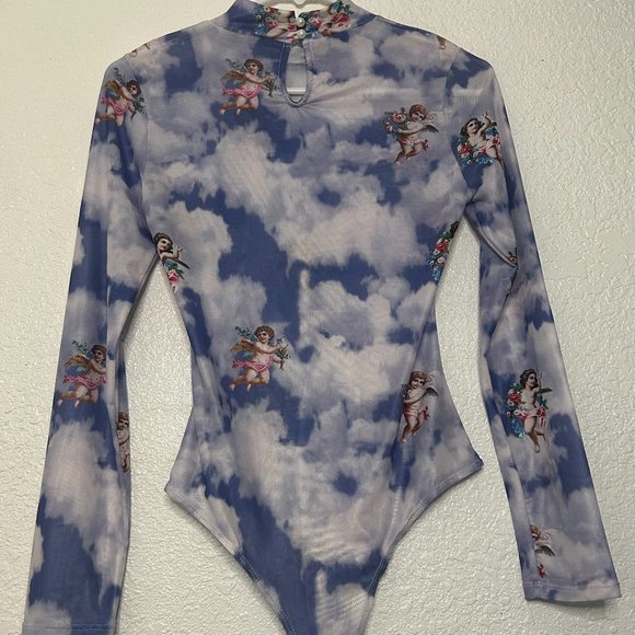 Purple Angle shin body suite long sleeves - Picture 4 of 6